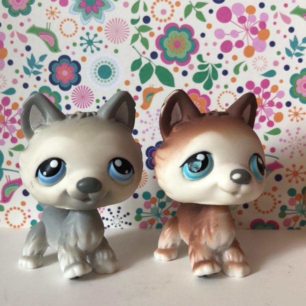 Littlest Pet Shop Husky Pair